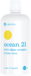 Ocean 21, edinstven, izjemno dragocen izdelek, vsebuje osem vrst morskih alg (rjave, modre in rdeče), aloe vero, taheebo, rdečo peso, korenine, brusnice in posebno lastniško mešanico z 59 elementi v nadaljevanju, ki vključuje tudi srebro.