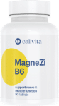 Magnezij v kombinaciji s cinkom in vitaminom B6. Magnezij podpira več kot 300 vitalnih funkcij. Ščiti naše mišice, zlasti krepi srčno mišico, preprečuje motnje srčnega ritma, zmanjšuje tveganje za nastanek krvnih strdkov in srčnih napadov, vzdržuje vodno ravnovesje v telesu in normalizira krvni tlak.