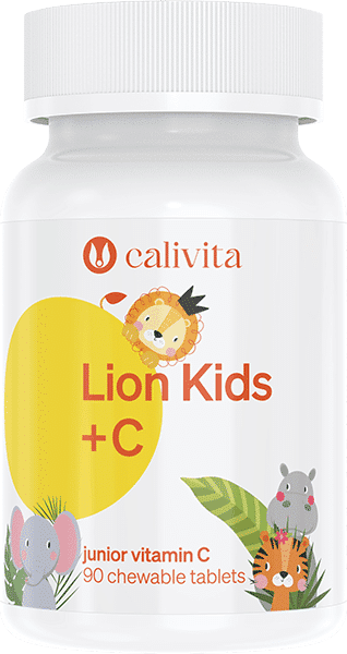 Vitamin C za otroke Lion Kids C – žvečljive tablete